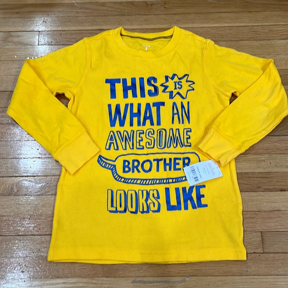 Carter’s This is What An Awesome Brother looks like long sleeve top